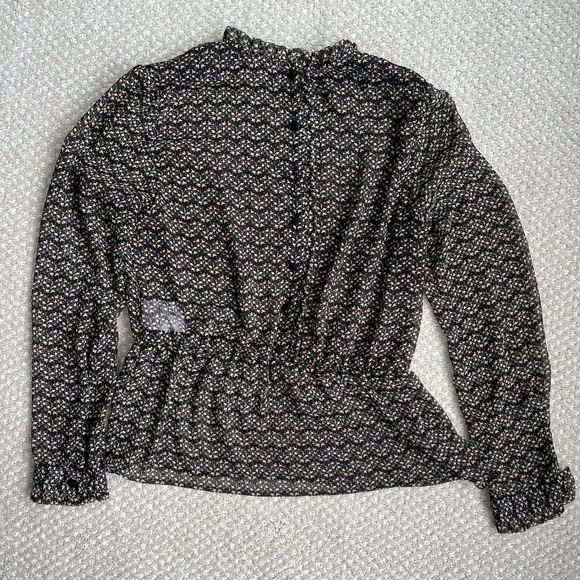 Sezane Tops - Sezane Sheer Blouse